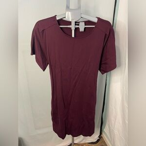 Express‎ Burgundy mini dress size medium